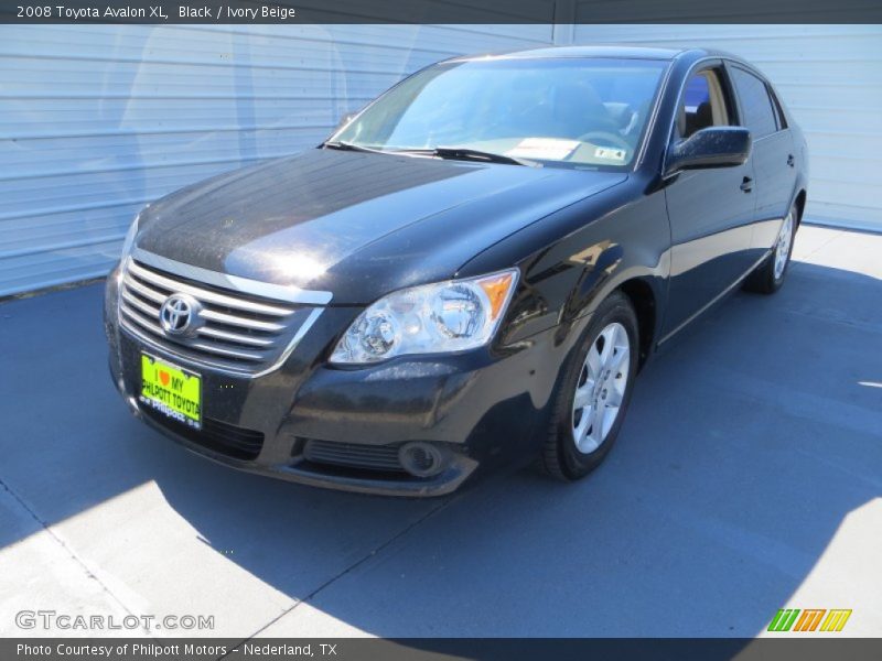 Black / Ivory Beige 2008 Toyota Avalon XL