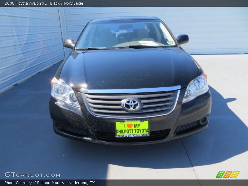 Black / Ivory Beige 2008 Toyota Avalon XL
