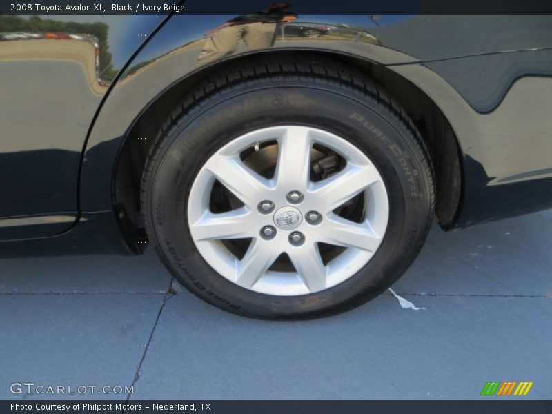 Black / Ivory Beige 2008 Toyota Avalon XL