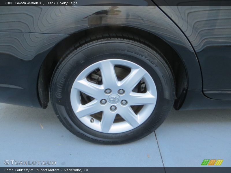 Black / Ivory Beige 2008 Toyota Avalon XL