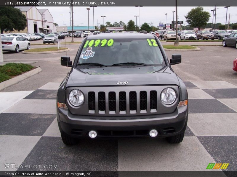 Mineral Gray Metallic / Dark Slate Gray 2012 Jeep Patriot Sport