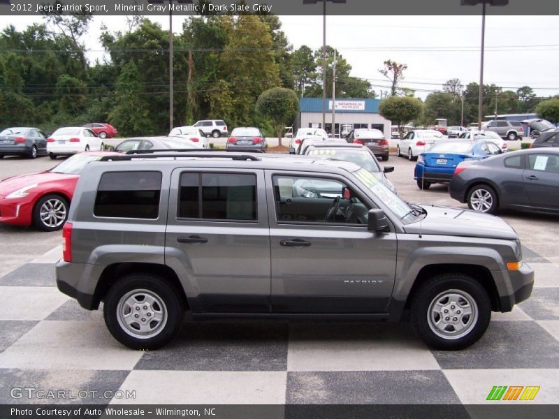 Mineral Gray Metallic / Dark Slate Gray 2012 Jeep Patriot Sport