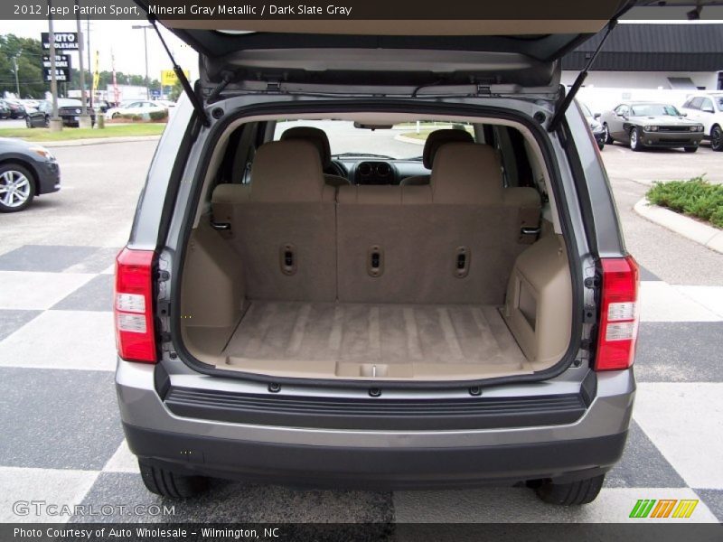 Mineral Gray Metallic / Dark Slate Gray 2012 Jeep Patriot Sport