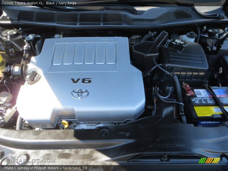 Black / Ivory Beige 2008 Toyota Avalon XL