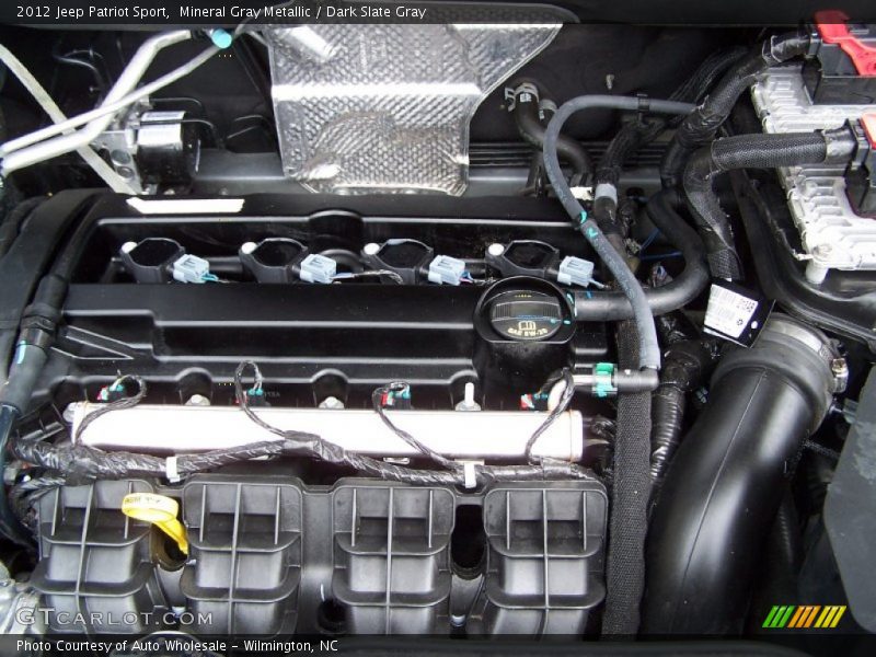 Mineral Gray Metallic / Dark Slate Gray 2012 Jeep Patriot Sport