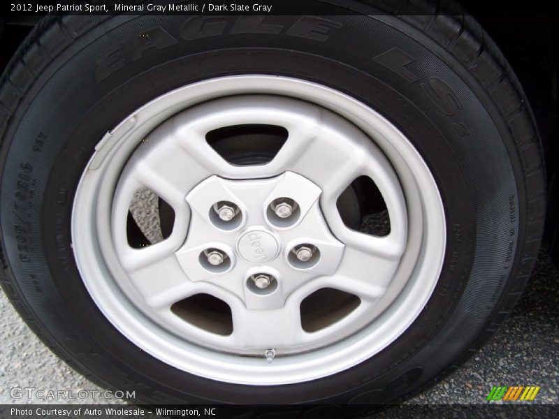 Mineral Gray Metallic / Dark Slate Gray 2012 Jeep Patriot Sport