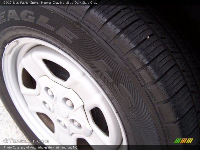Mineral Gray Metallic / Dark Slate Gray 2012 Jeep Patriot Sport