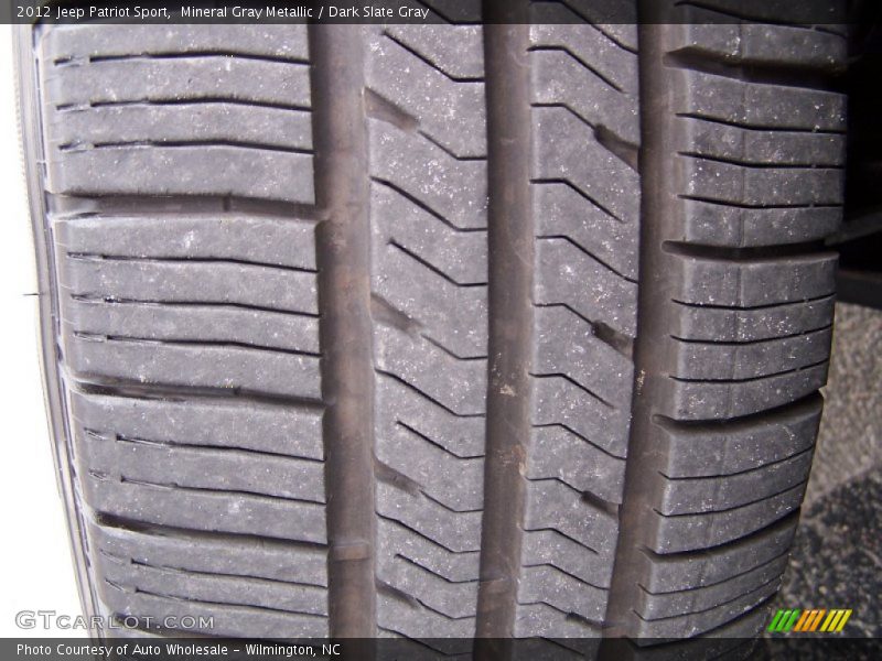 Mineral Gray Metallic / Dark Slate Gray 2012 Jeep Patriot Sport