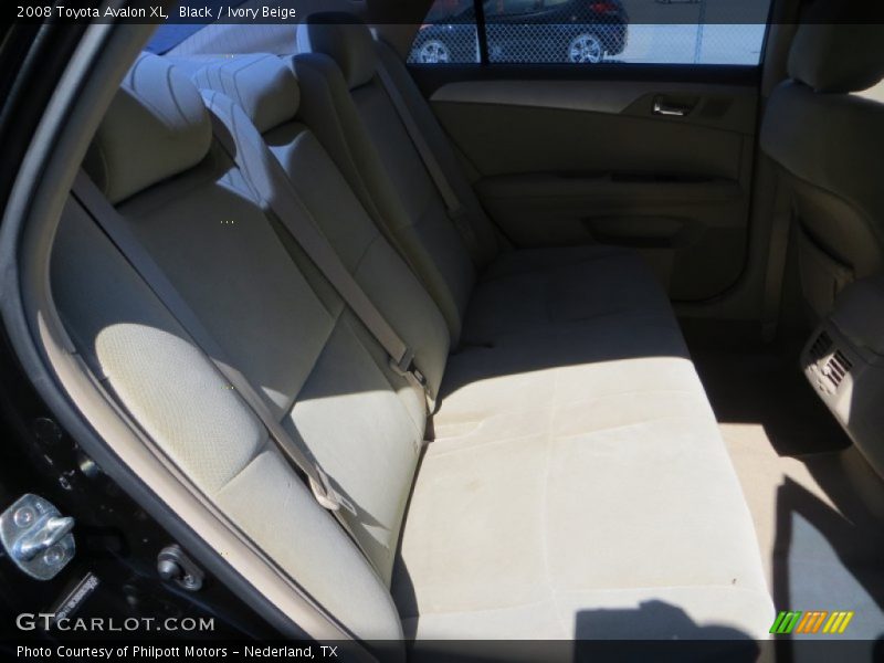 Black / Ivory Beige 2008 Toyota Avalon XL