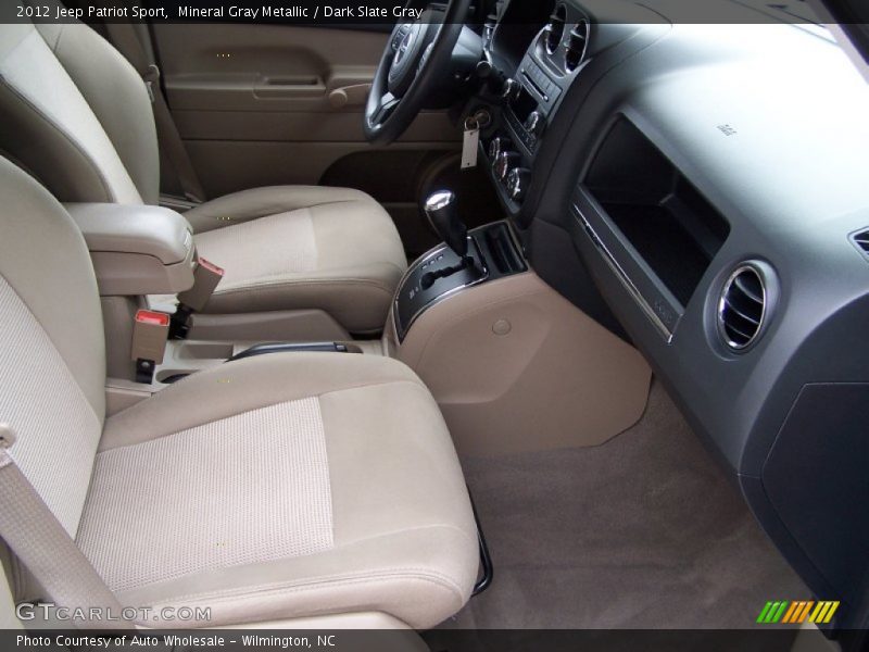 Mineral Gray Metallic / Dark Slate Gray 2012 Jeep Patriot Sport