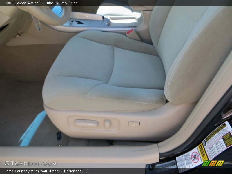 Black / Ivory Beige 2008 Toyota Avalon XL