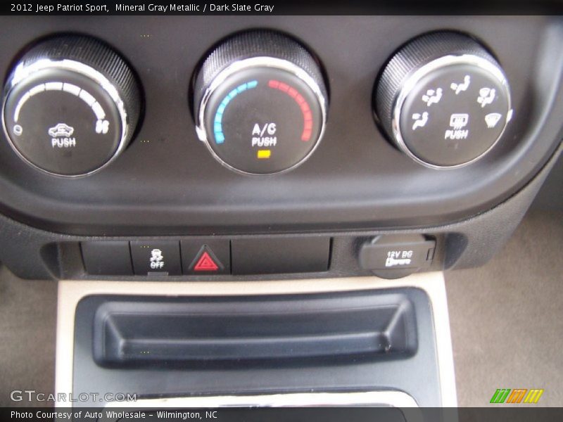 Mineral Gray Metallic / Dark Slate Gray 2012 Jeep Patriot Sport