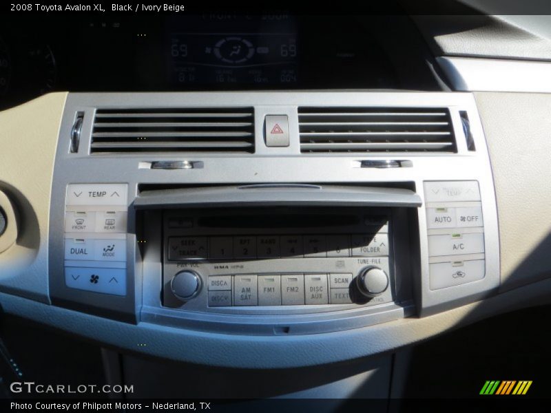 Black / Ivory Beige 2008 Toyota Avalon XL