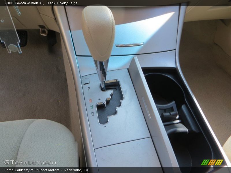 Black / Ivory Beige 2008 Toyota Avalon XL