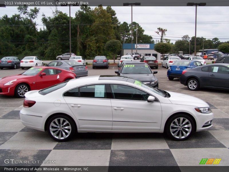Candy White / Black 2013 Volkswagen CC V6 Lux