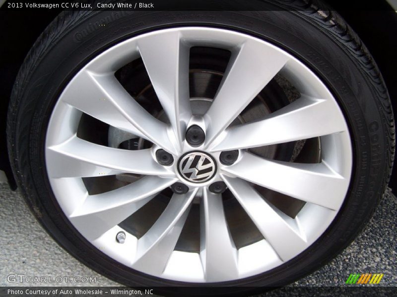 Candy White / Black 2013 Volkswagen CC V6 Lux