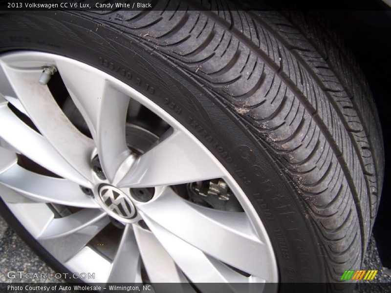 Candy White / Black 2013 Volkswagen CC V6 Lux