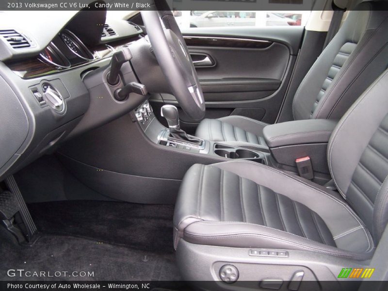 Candy White / Black 2013 Volkswagen CC V6 Lux