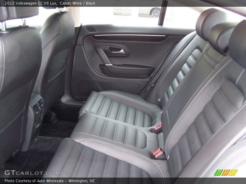 Candy White / Black 2013 Volkswagen CC V6 Lux
