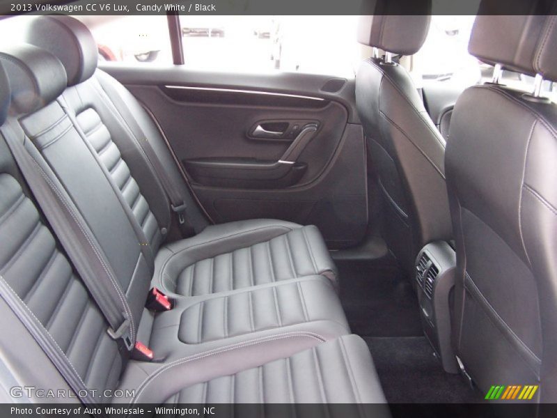 Candy White / Black 2013 Volkswagen CC V6 Lux