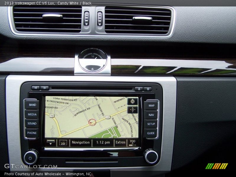 Candy White / Black 2013 Volkswagen CC V6 Lux