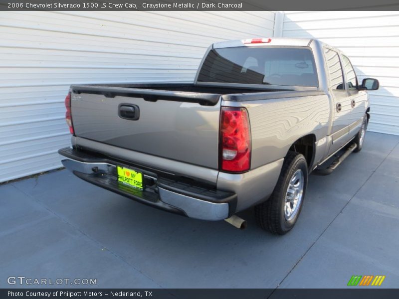 Graystone Metallic / Dark Charcoal 2006 Chevrolet Silverado 1500 LS Crew Cab