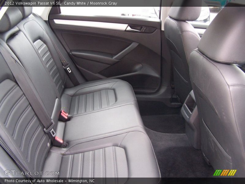 Candy White / Moonrock Gray 2012 Volkswagen Passat V6 SE