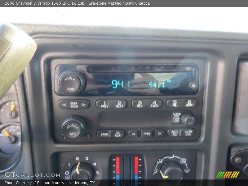 Graystone Metallic / Dark Charcoal 2006 Chevrolet Silverado 1500 LS Crew Cab