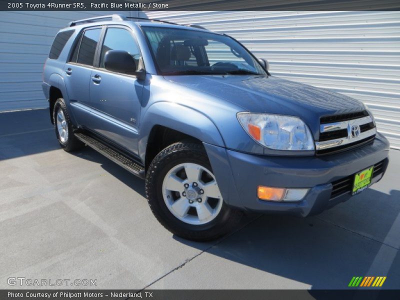 Pacific Blue Metallic / Stone 2005 Toyota 4Runner SR5