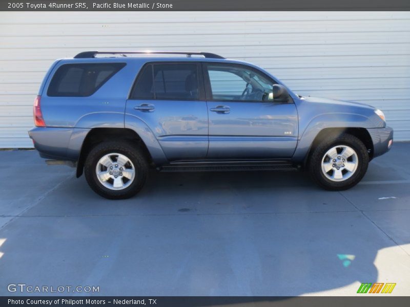 Pacific Blue Metallic / Stone 2005 Toyota 4Runner SR5