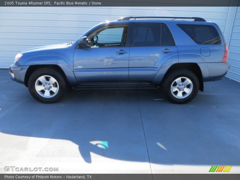 Pacific Blue Metallic / Stone 2005 Toyota 4Runner SR5