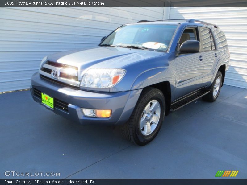 Pacific Blue Metallic / Stone 2005 Toyota 4Runner SR5