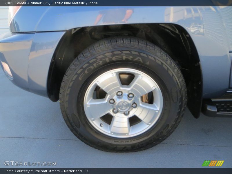 Pacific Blue Metallic / Stone 2005 Toyota 4Runner SR5
