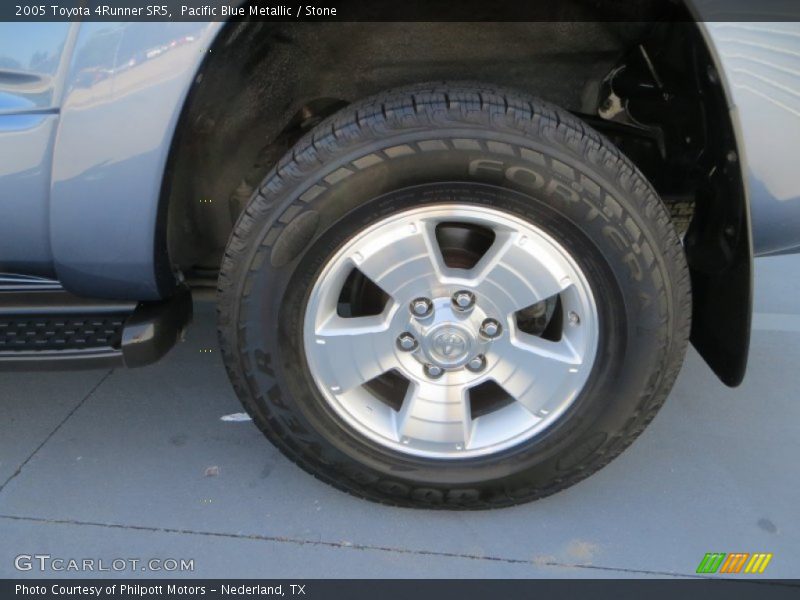 Pacific Blue Metallic / Stone 2005 Toyota 4Runner SR5
