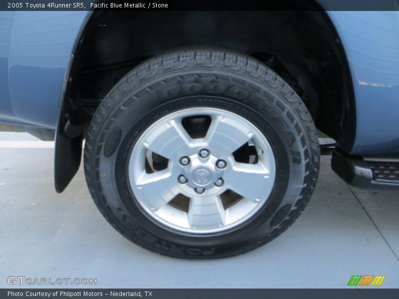Pacific Blue Metallic / Stone 2005 Toyota 4Runner SR5