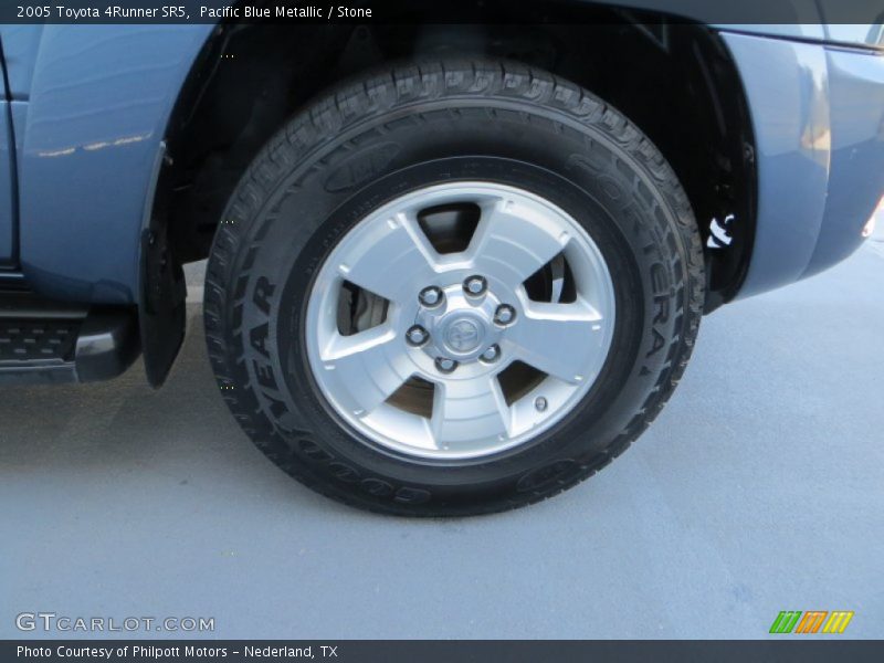 Pacific Blue Metallic / Stone 2005 Toyota 4Runner SR5