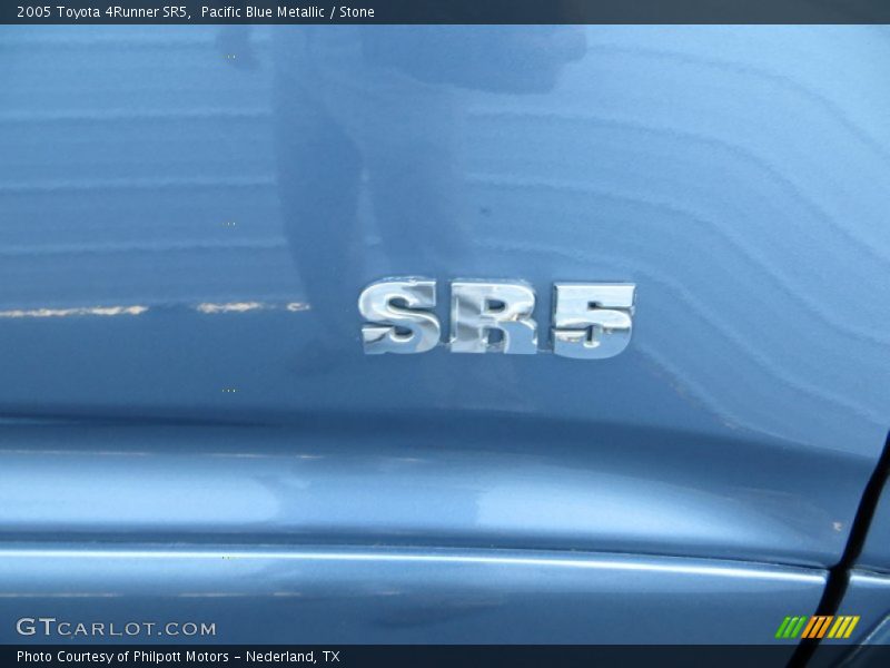 Pacific Blue Metallic / Stone 2005 Toyota 4Runner SR5