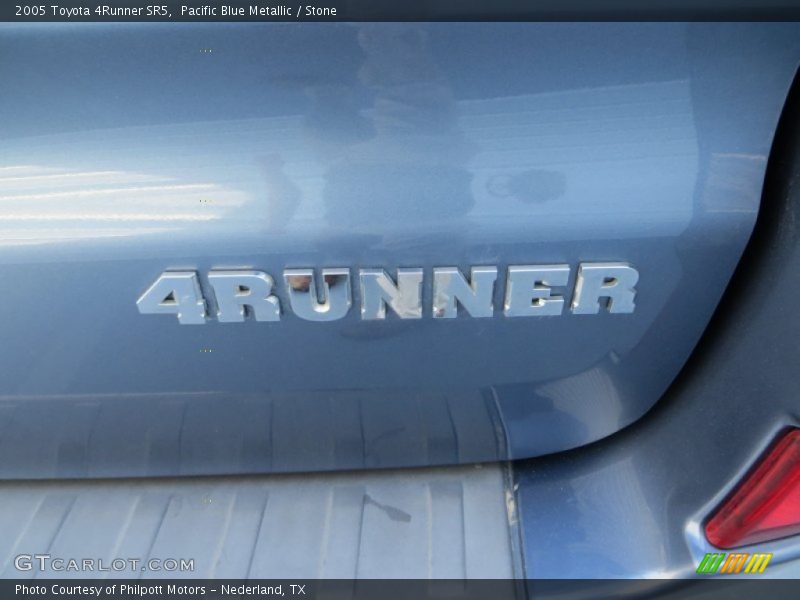 Pacific Blue Metallic / Stone 2005 Toyota 4Runner SR5