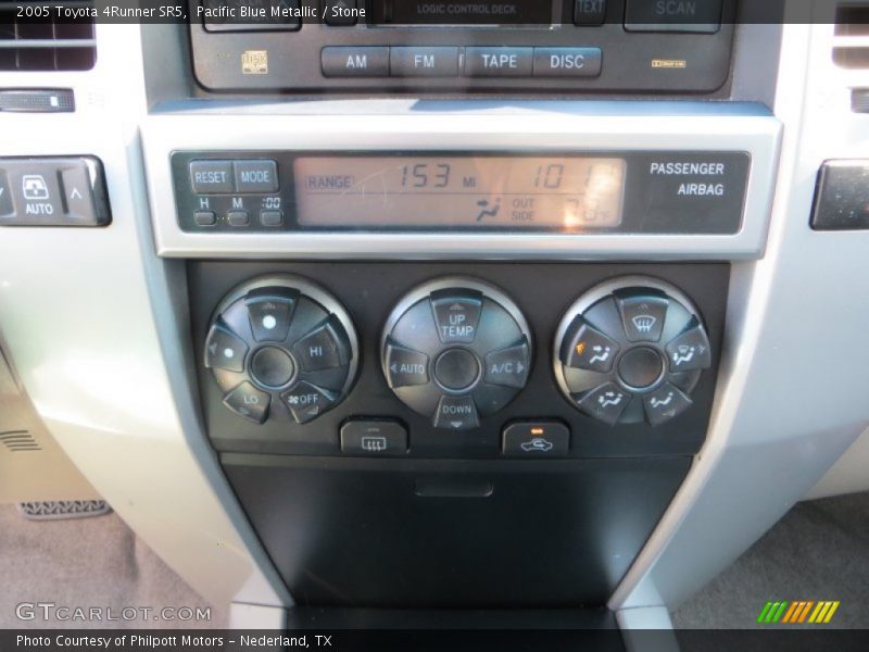 Pacific Blue Metallic / Stone 2005 Toyota 4Runner SR5