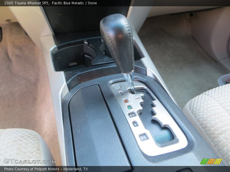 Pacific Blue Metallic / Stone 2005 Toyota 4Runner SR5