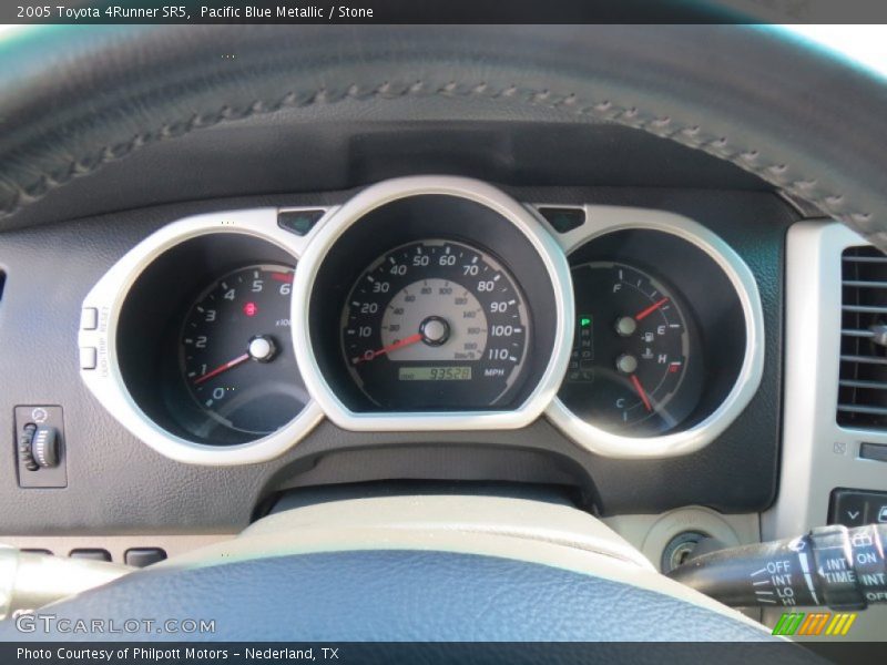 Pacific Blue Metallic / Stone 2005 Toyota 4Runner SR5