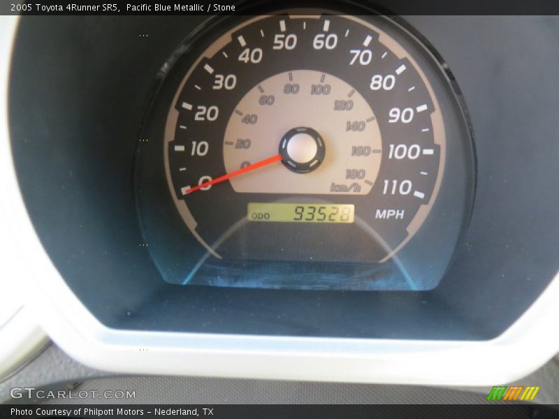 Pacific Blue Metallic / Stone 2005 Toyota 4Runner SR5