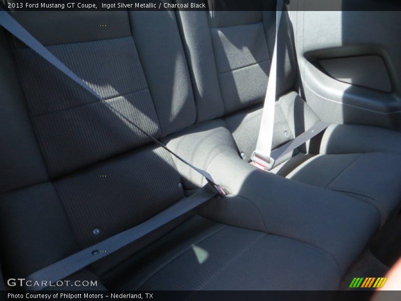 Ingot Silver Metallic / Charcoal Black 2013 Ford Mustang GT Coupe