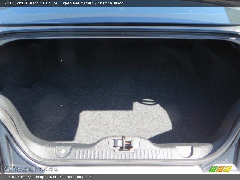 Ingot Silver Metallic / Charcoal Black 2013 Ford Mustang GT Coupe
