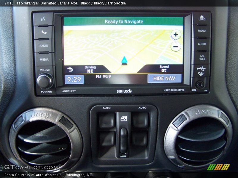 Black / Black/Dark Saddle 2013 Jeep Wrangler Unlimited Sahara 4x4