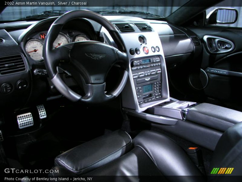 Silver / Charcoal 2002 Aston Martin Vanquish