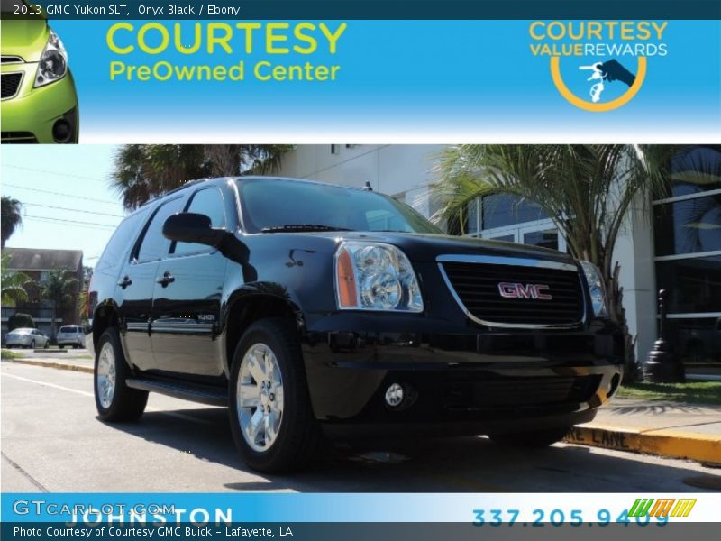 Onyx Black / Ebony 2013 GMC Yukon SLT