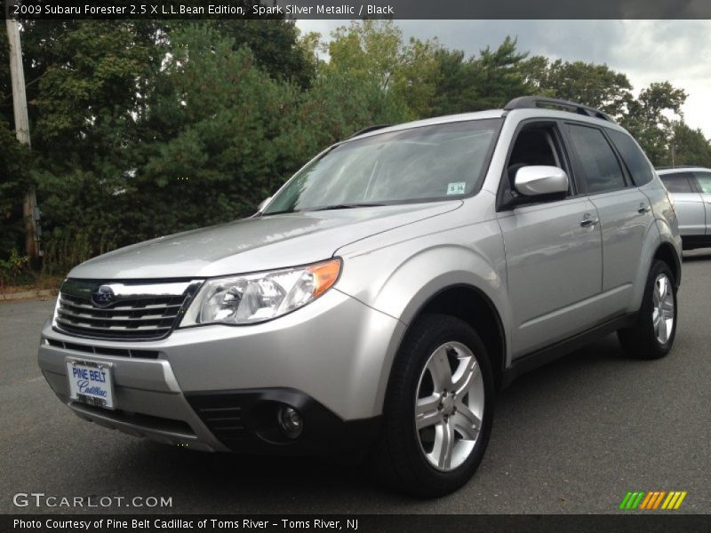 Spark Silver Metallic / Black 2009 Subaru Forester 2.5 X L.L.Bean Edition