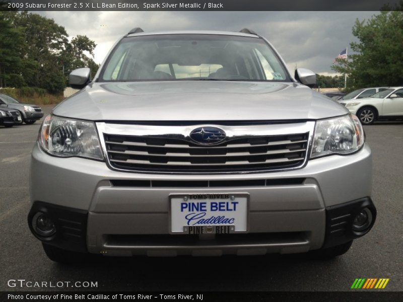 Spark Silver Metallic / Black 2009 Subaru Forester 2.5 X L.L.Bean Edition