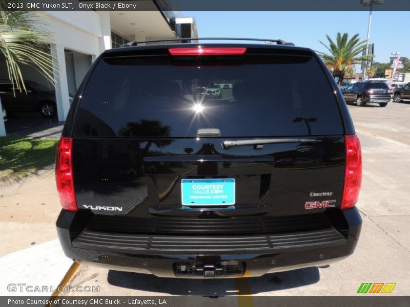 Onyx Black / Ebony 2013 GMC Yukon SLT